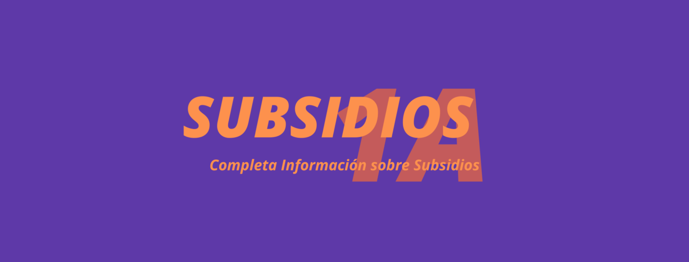Subsidios 1A